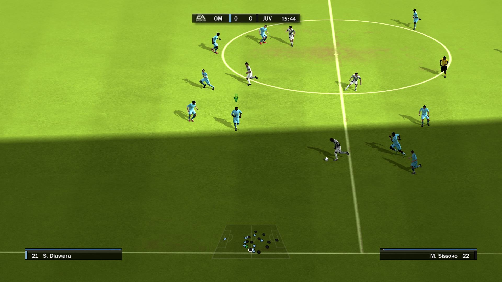 Скриншот из игры FIFA 10 под номером 99