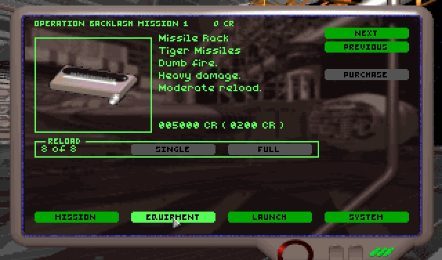 Скриншот из игры Backlash: A Turret Gunner Simulation под номером 2