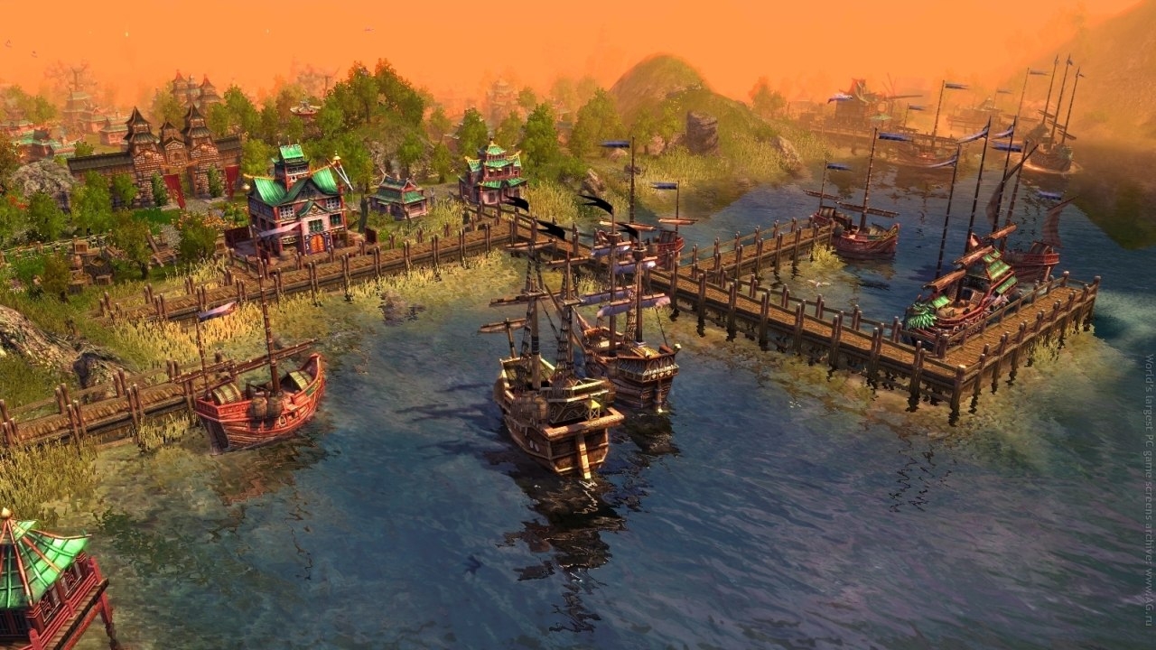 Скриншот из игры 1701 A.D.: The Sunken Dragon под номером 10