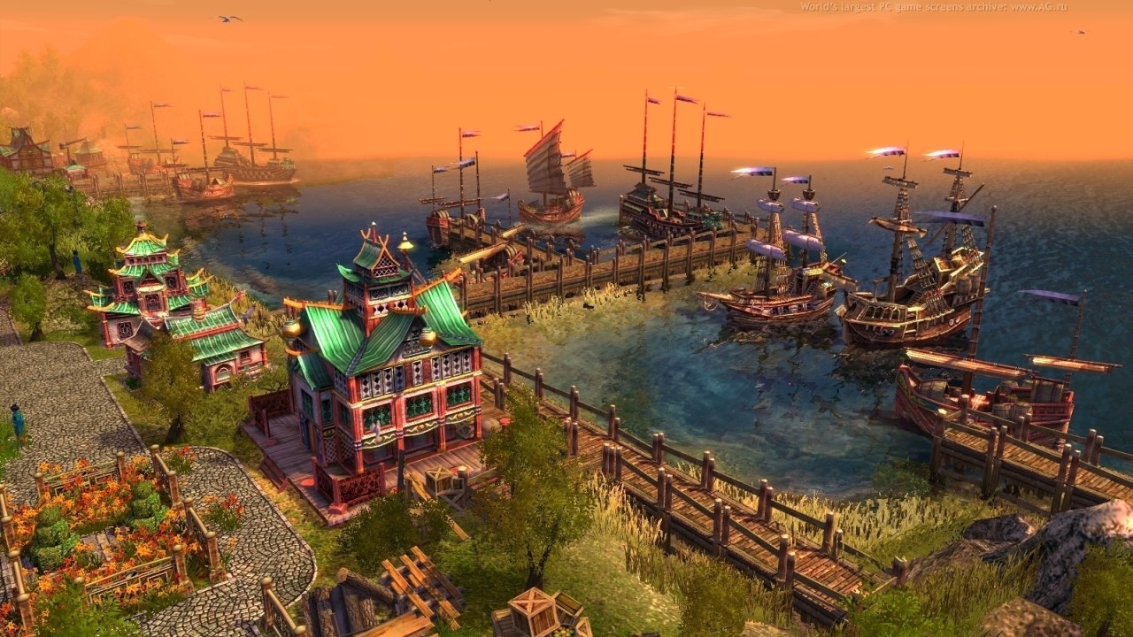 Скриншот из игры 1701 A.D.: The Sunken Dragon под номером 8