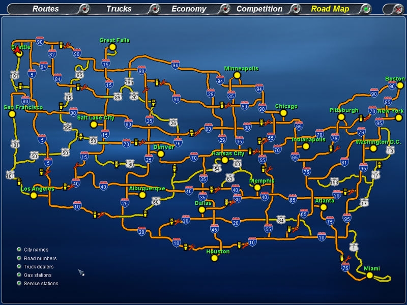 Скриншот из игры 18 Wheels of Steel: Across America под номером 9