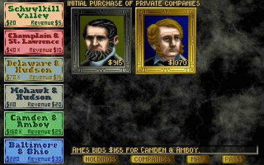 Скриншот из игры 1830: Railroad & Robber Barons под номером 5