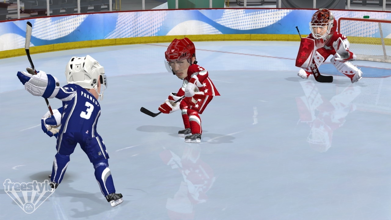 Скриншот из игры 3 on 3 NHL Arcade под номером 7