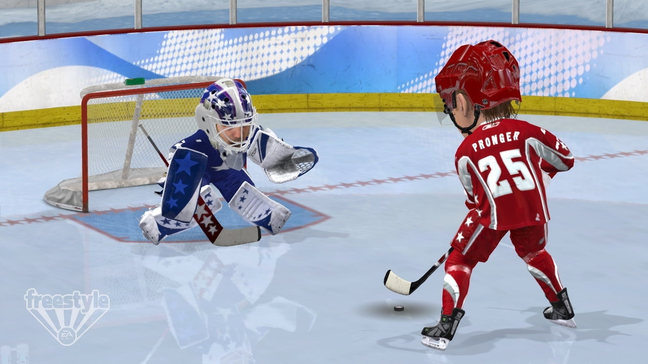 Скриншот из игры 3 on 3 NHL Arcade под номером 8