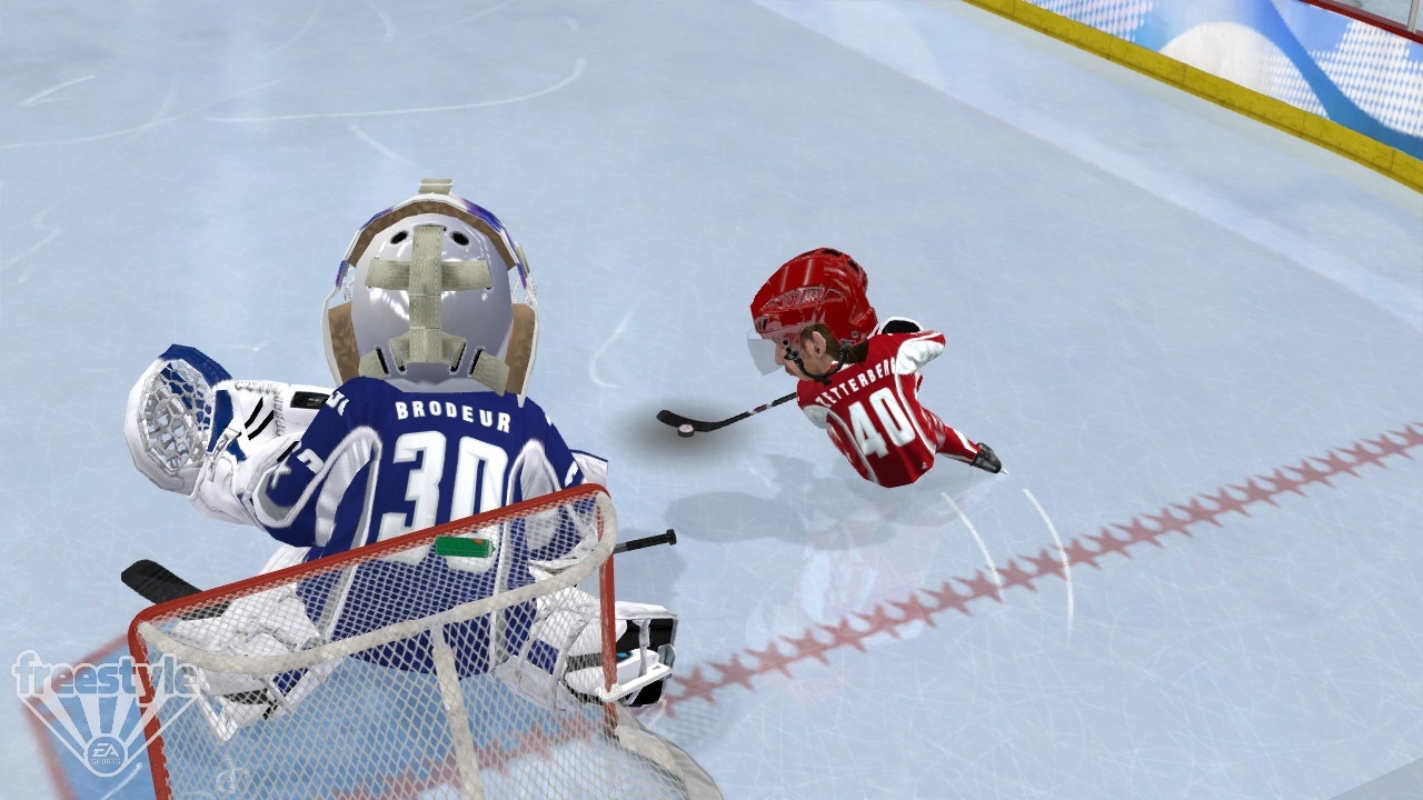 Скриншот из игры 3 on 3 NHL Arcade под номером 9