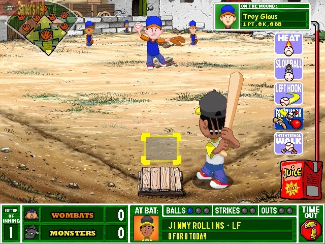 Скриншот из игры Backyard Baseball 2003 под номером 1