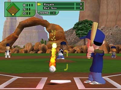Скриншот из игры Backyard Baseball 2005 под номером 1