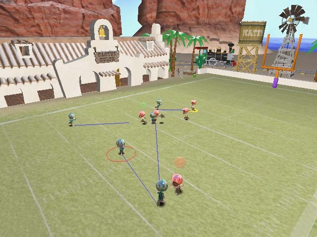Скриншот из игры Backyard Football под номером 1