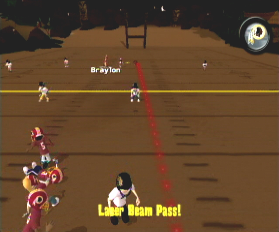 Скриншот из игры Backyard Football 2009 под номером 10