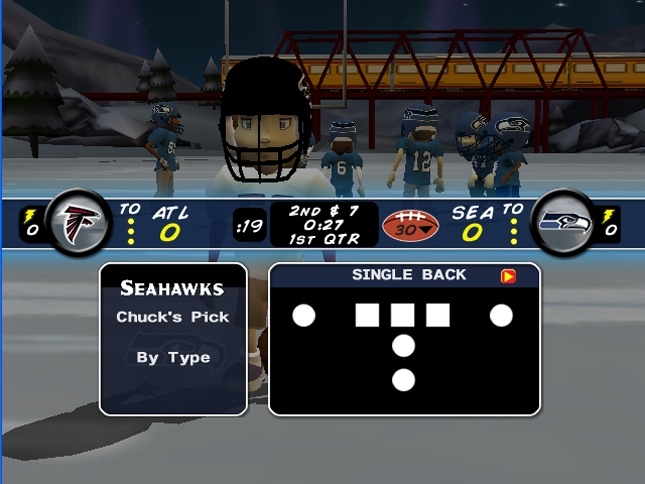 Скриншот из игры Backyard Football 2009 под номером 2