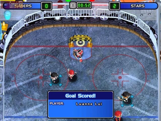 Скриншот из игры Backyard Hockey под номером 4