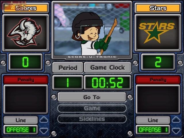 Скриншот из игры Backyard Hockey под номером 5