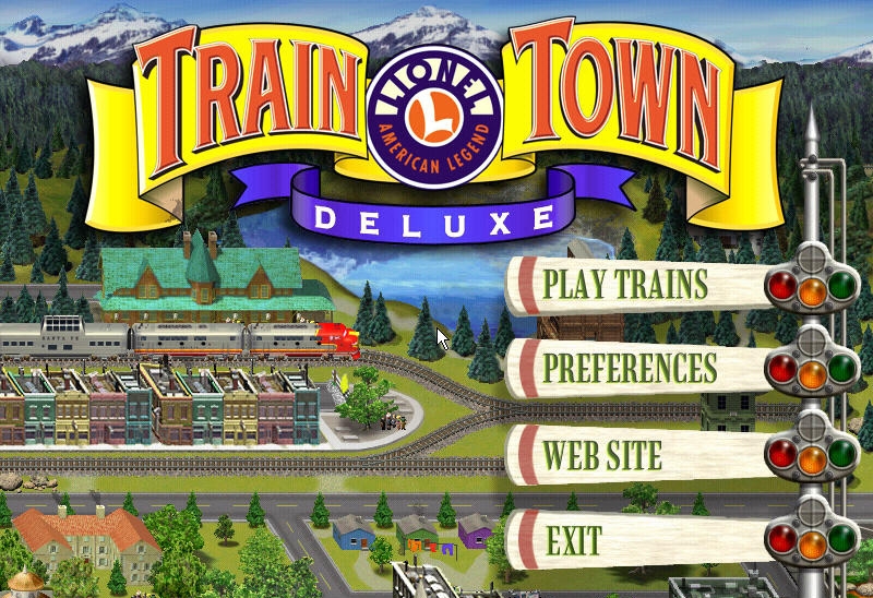 Скриншот из игры 3D Ultra Lionel Train Town Deluxe под номером 1