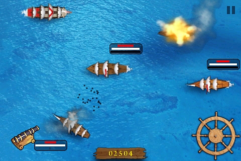 Скриншот из игры 3D Sea Battle 2 под номером 1