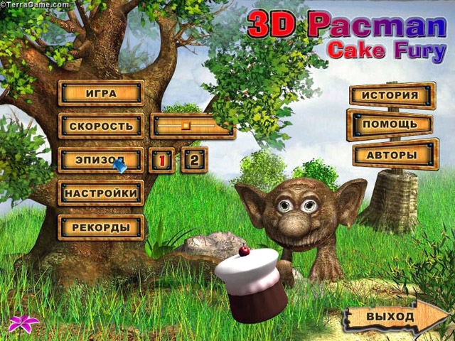 Скриншот из игры 3D PacMan: Cake Fury под номером 2