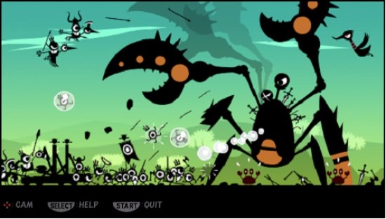 Скриншот из игры Patapon под номером 1