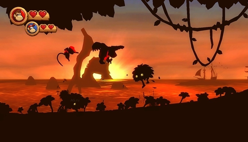 Скриншот из игры Donkey Kong Country Returns под номером 11
