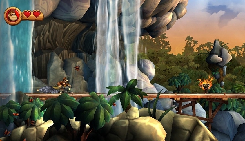 Скриншот из игры Donkey Kong Country Returns под номером 14