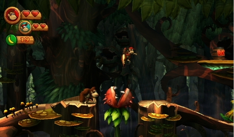 Скриншот из игры Donkey Kong Country Returns под номером 34