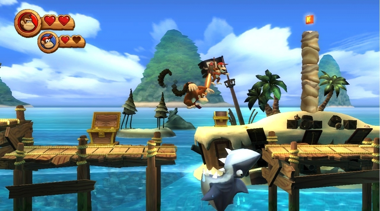 Скриншот из игры Donkey Kong Country Returns под номером 36