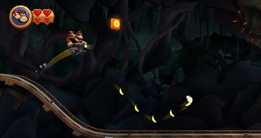 Скриншот из игры Donkey Kong Country Returns под номером 4