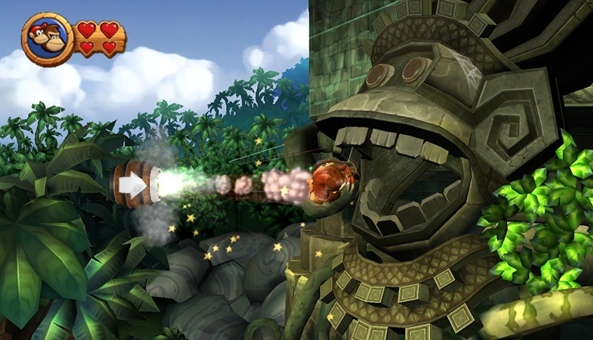 Скриншот из игры Donkey Kong Country Returns под номером 7