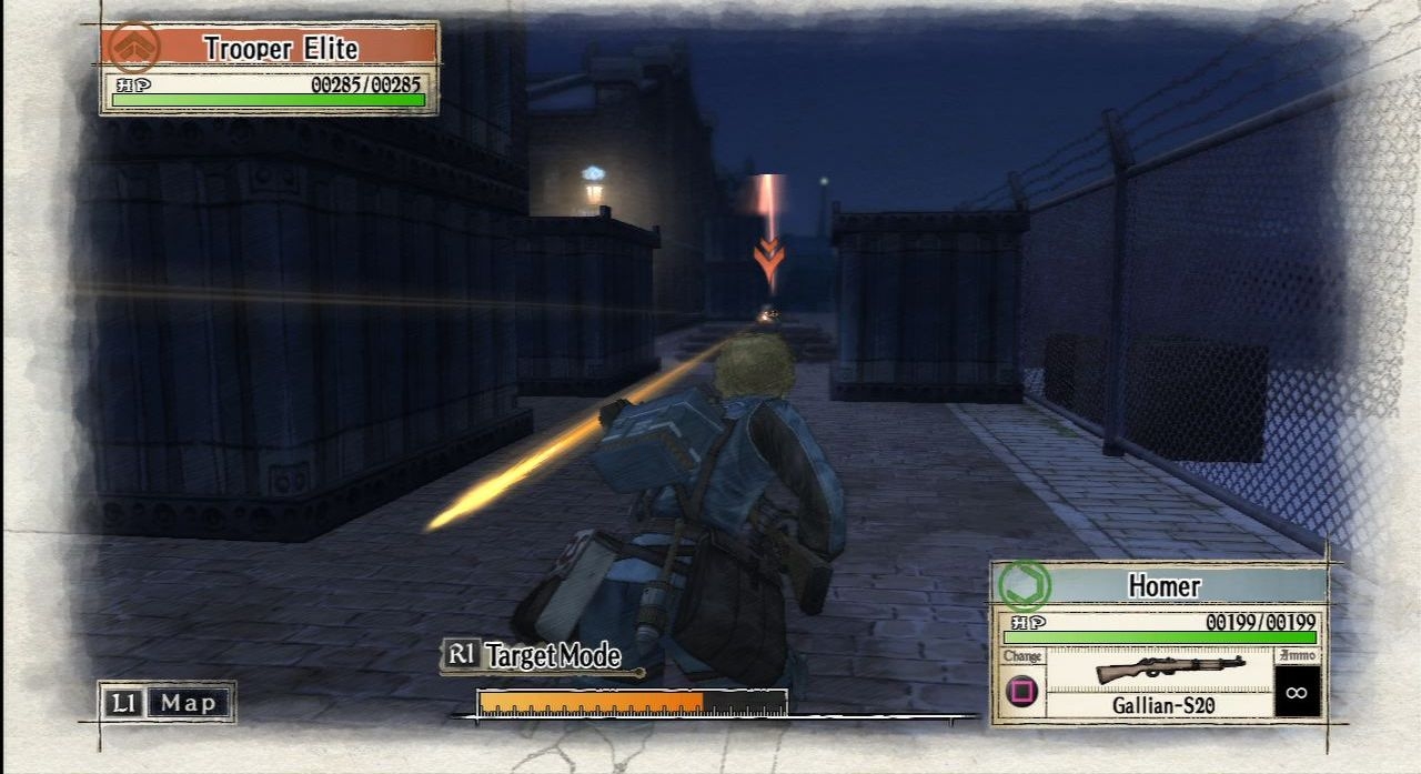 Скриншот из игры Valkyria Chronicles под номером 44