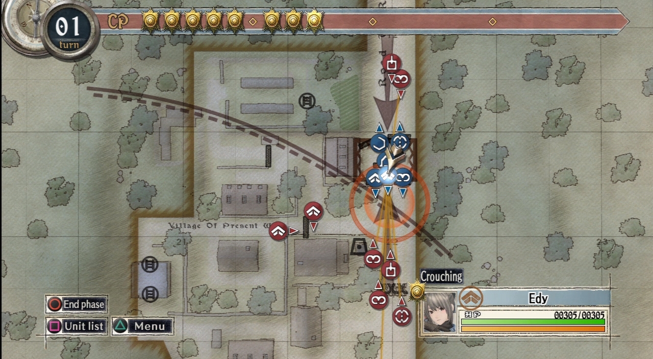 Скриншот из игры Valkyria Chronicles под номером 53