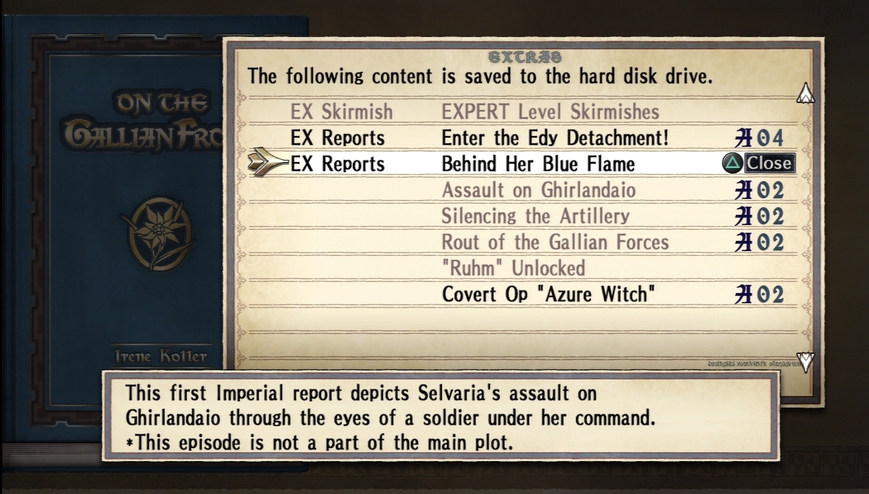 Скриншот из игры Valkyria Chronicles под номером 69