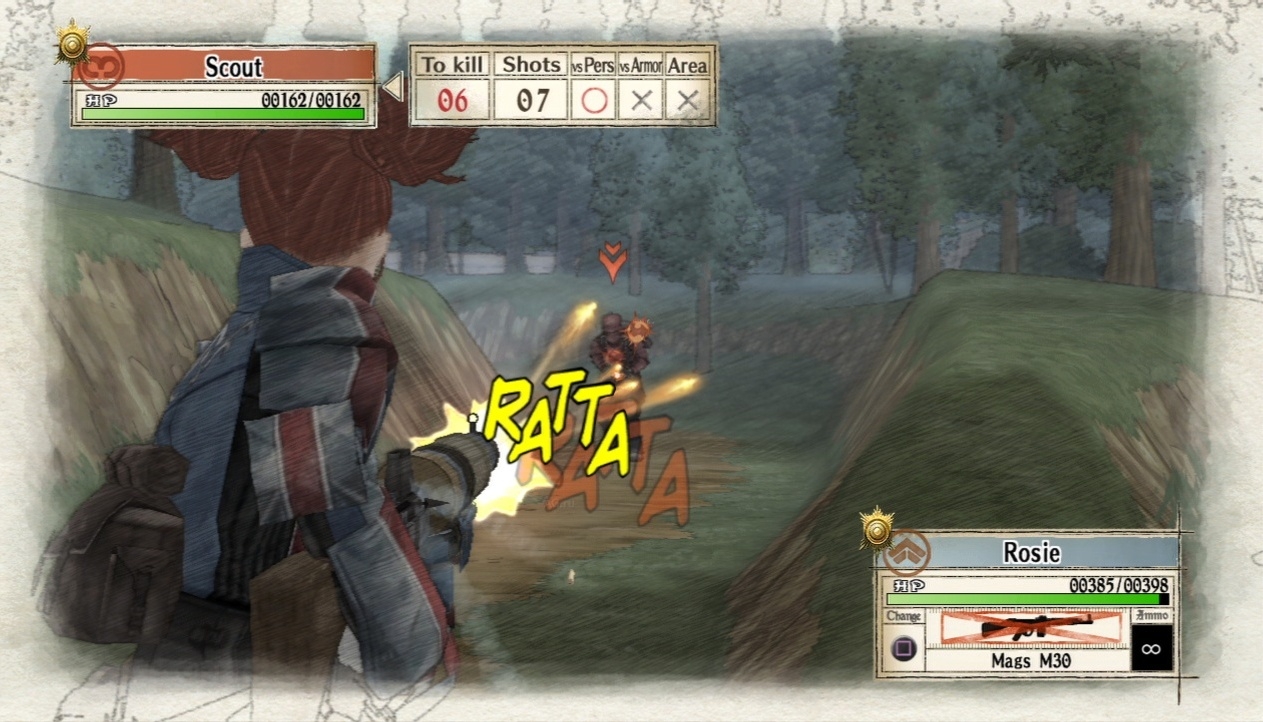 Скриншот из игры Valkyria Chronicles под номером 79