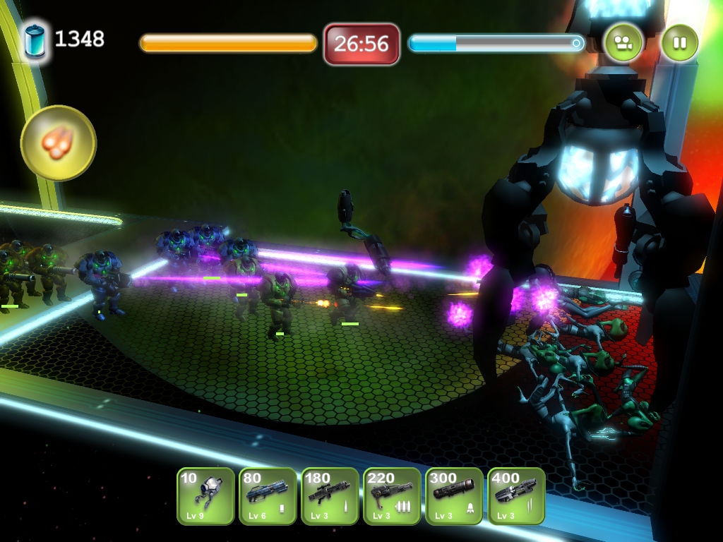 Скриншот из игры Alien Hallway под номером 1