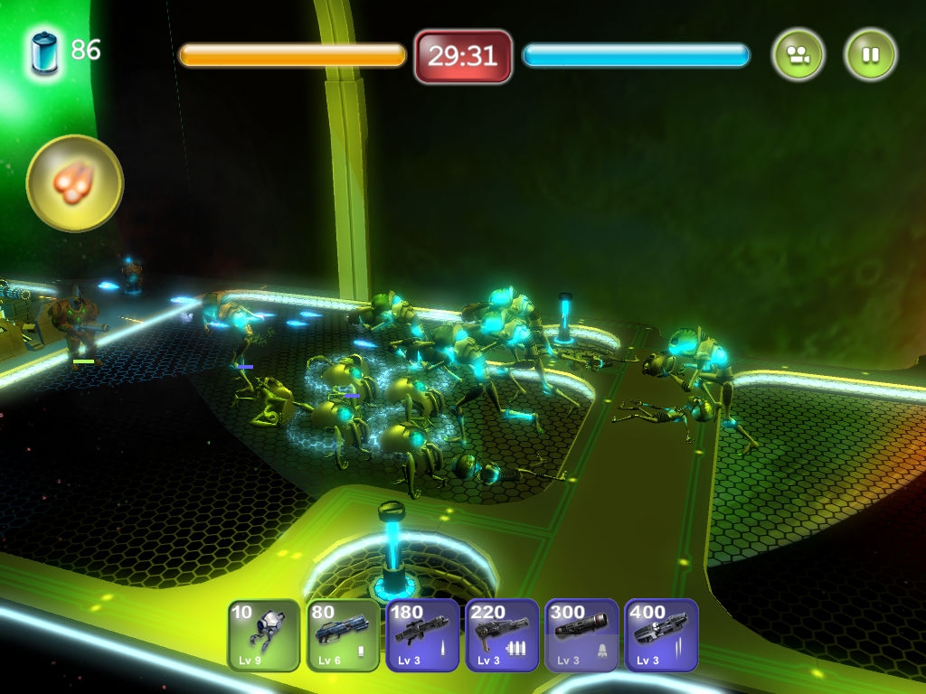 Скриншот из игры Alien Hallway под номером 2