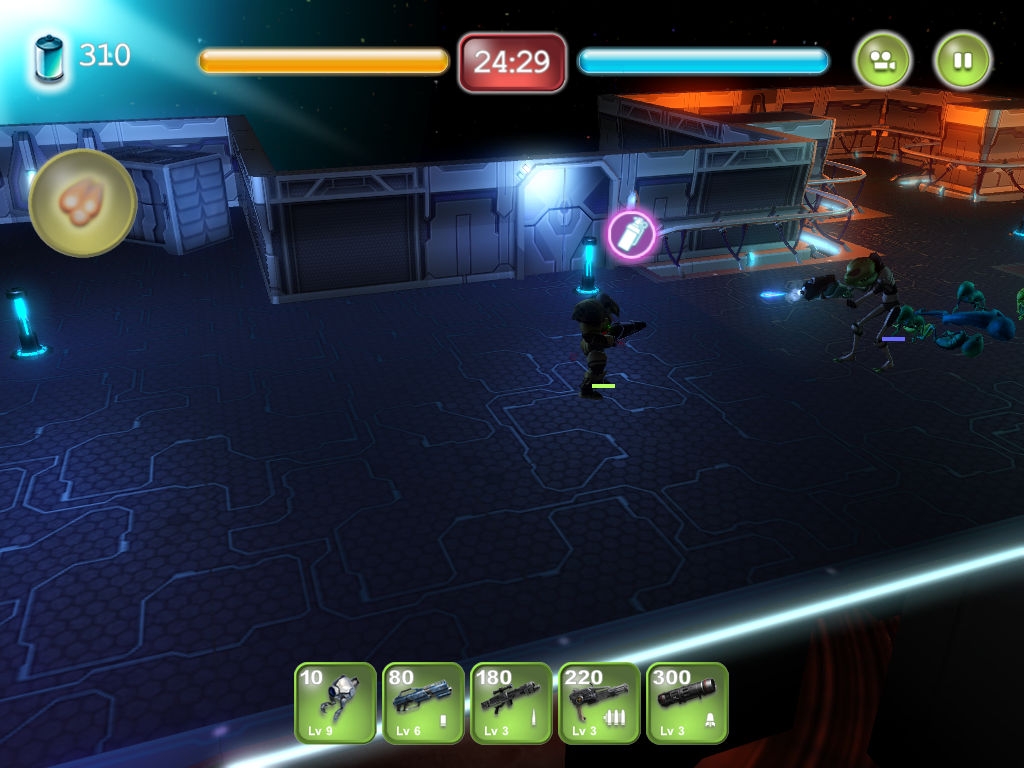Скриншот из игры Alien Hallway под номером 7