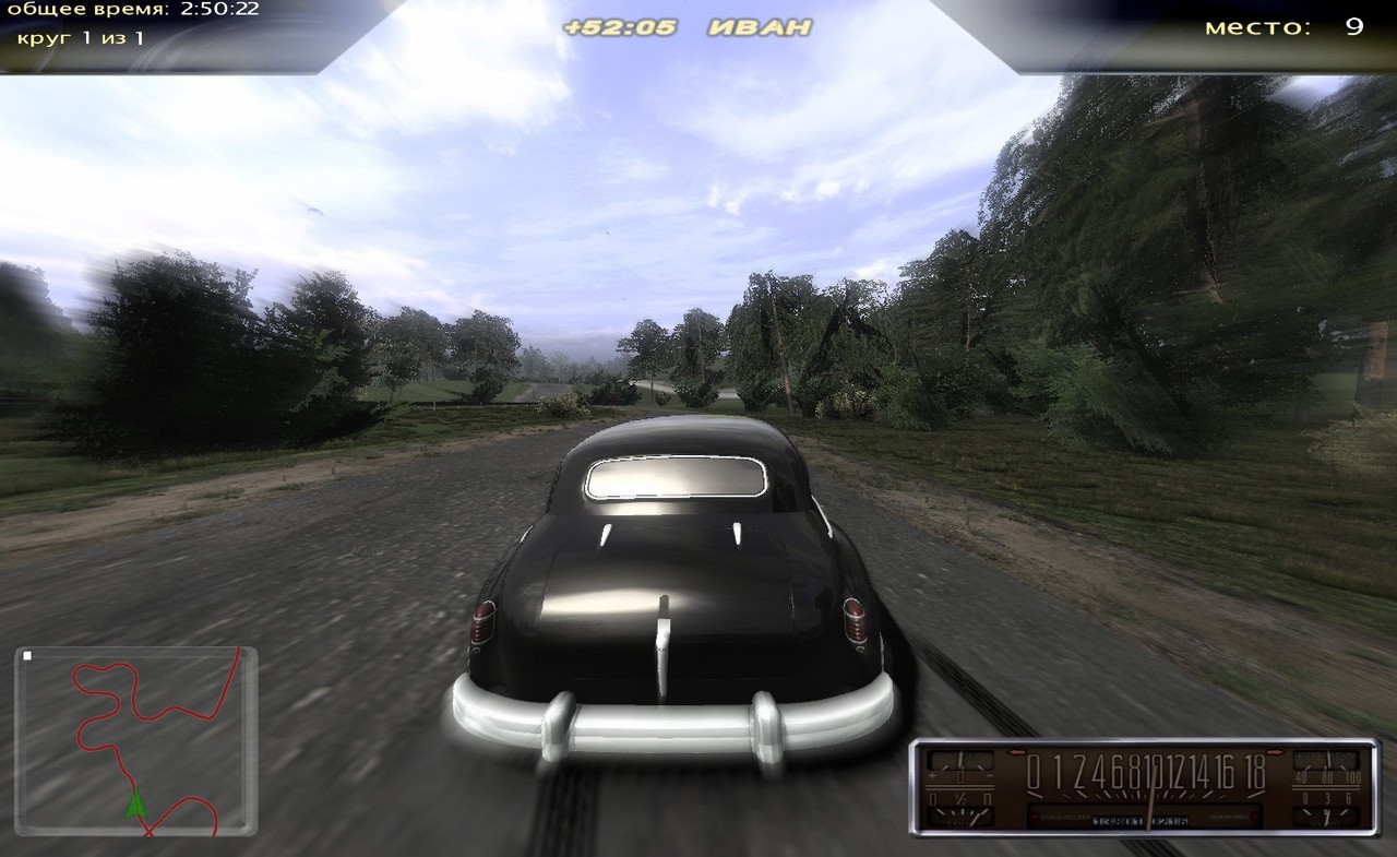 Скриншот из игры Moscow Racer: Автолегенды СССР под номером 1