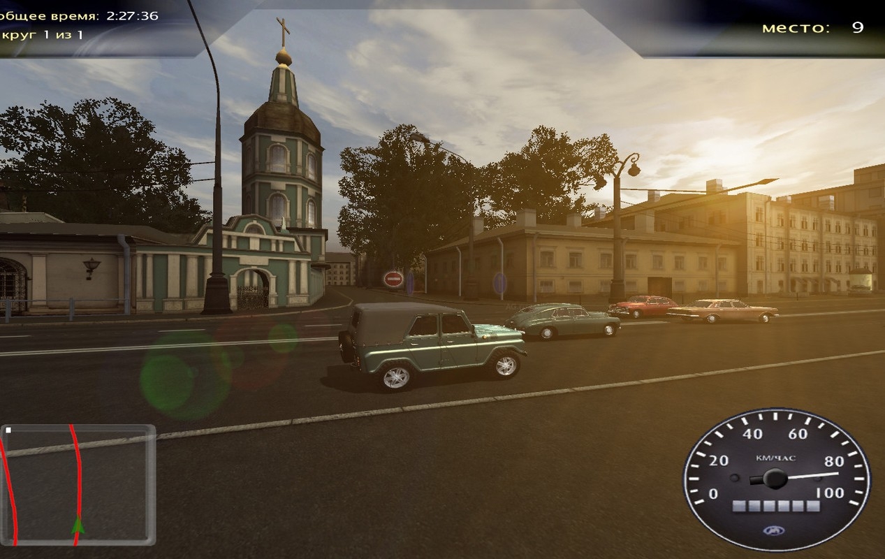 Скриншот из игры Moscow Racer: Автолегенды СССР под номером 2