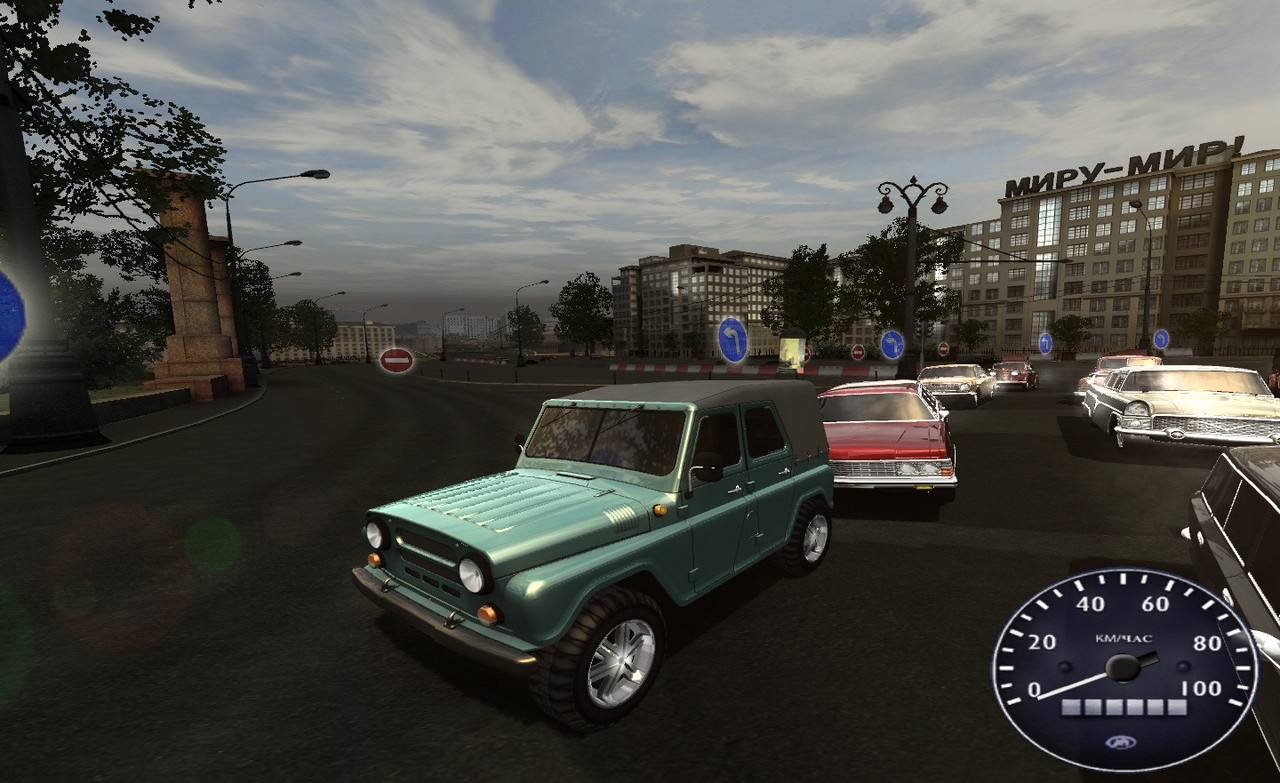 Скриншот из игры Moscow Racer: Автолегенды СССР под номером 4