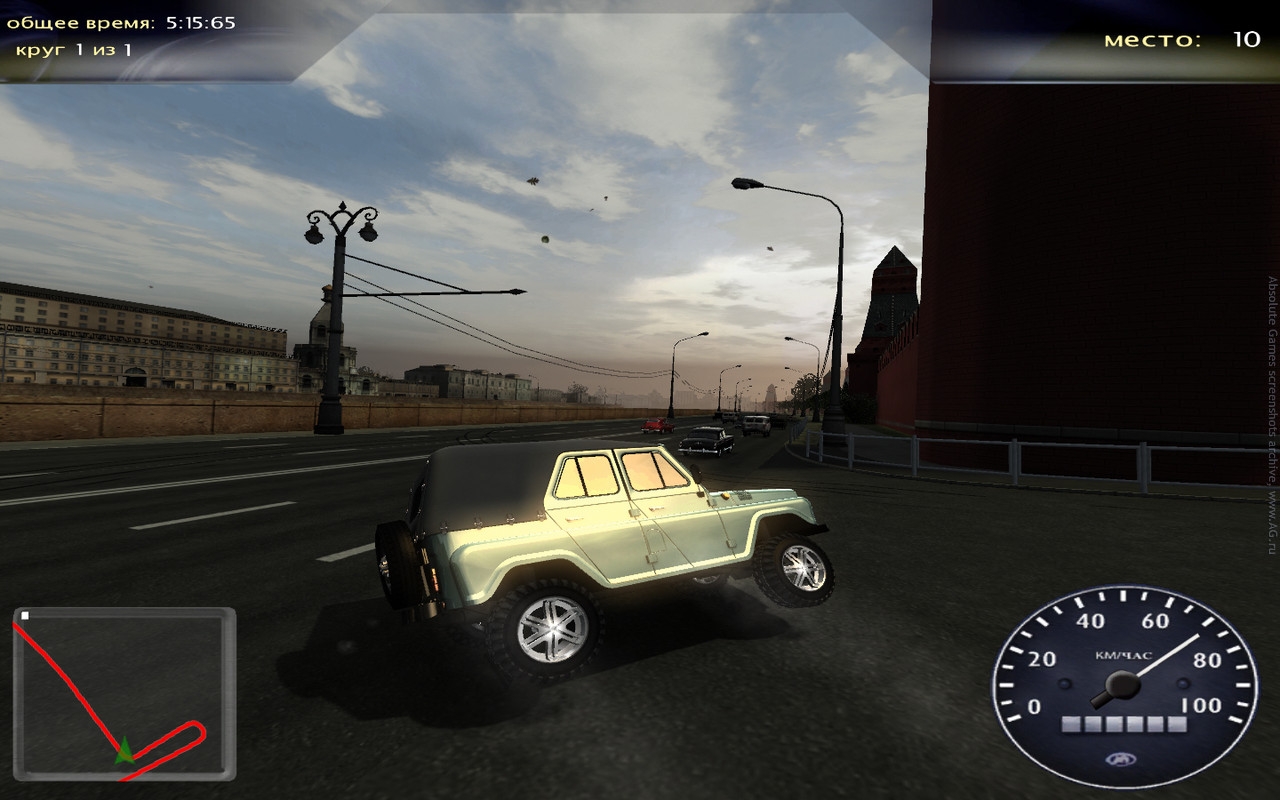 Скриншот из игры Moscow Racer: Автолегенды СССР под номером 5