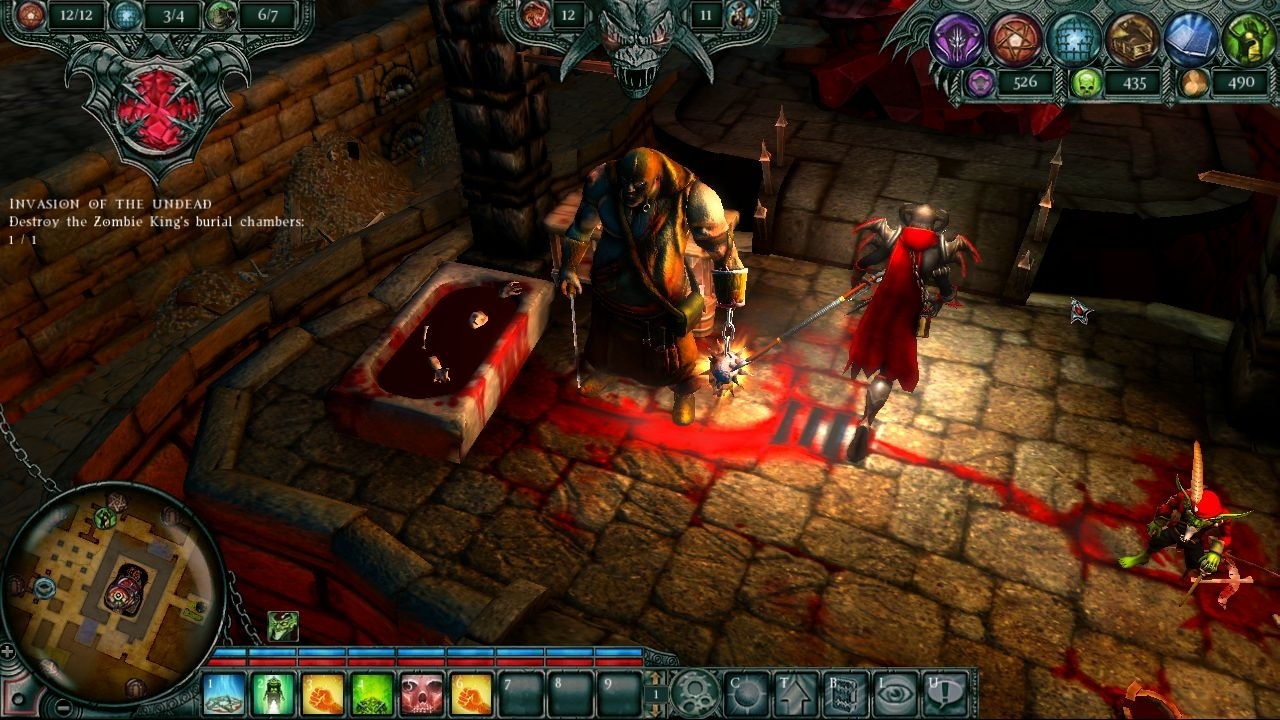Скриншот из игры Dungeons под номером 1