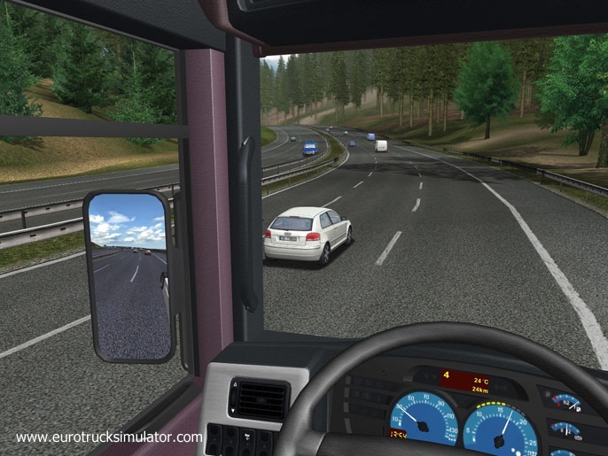 Скриншот из игры Euro Truck Simulator под номером 1