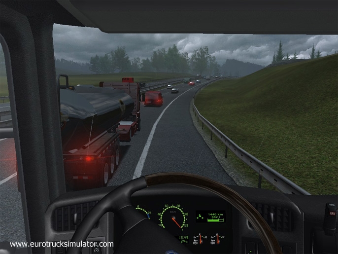 Скриншот из игры Euro Truck Simulator под номером 2