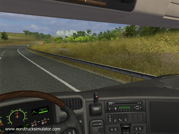 Скриншот из игры Euro Truck Simulator под номером 4