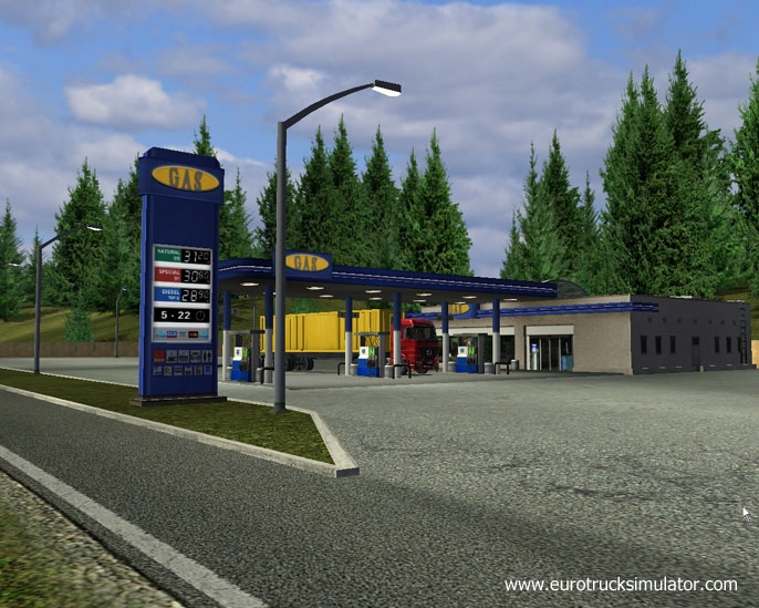 Скриншот из игры Euro Truck Simulator под номером 8