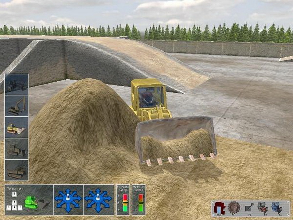 Скриншот из игры Bagger Simulator 2008 под номером 2