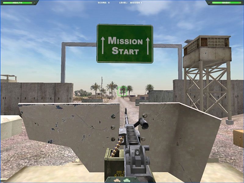 Скриншот из игры Baghdad Central: Desert Gunner под номером 1