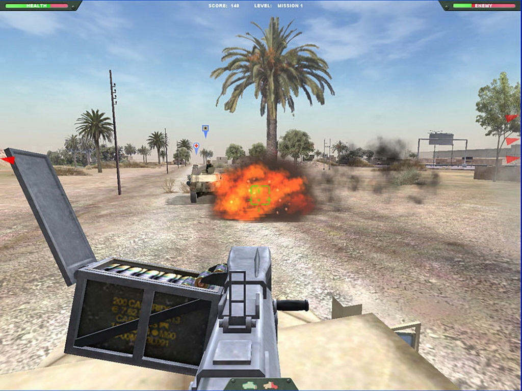 Скриншот из игры Baghdad Central: Desert Gunner под номером 12