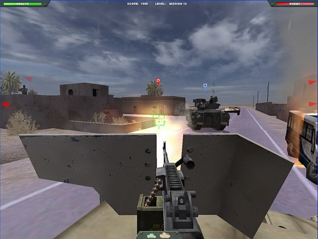 Скриншот из игры Baghdad Central: Desert Gunner под номером 9