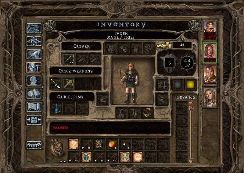 Скриншот из игры Baldur