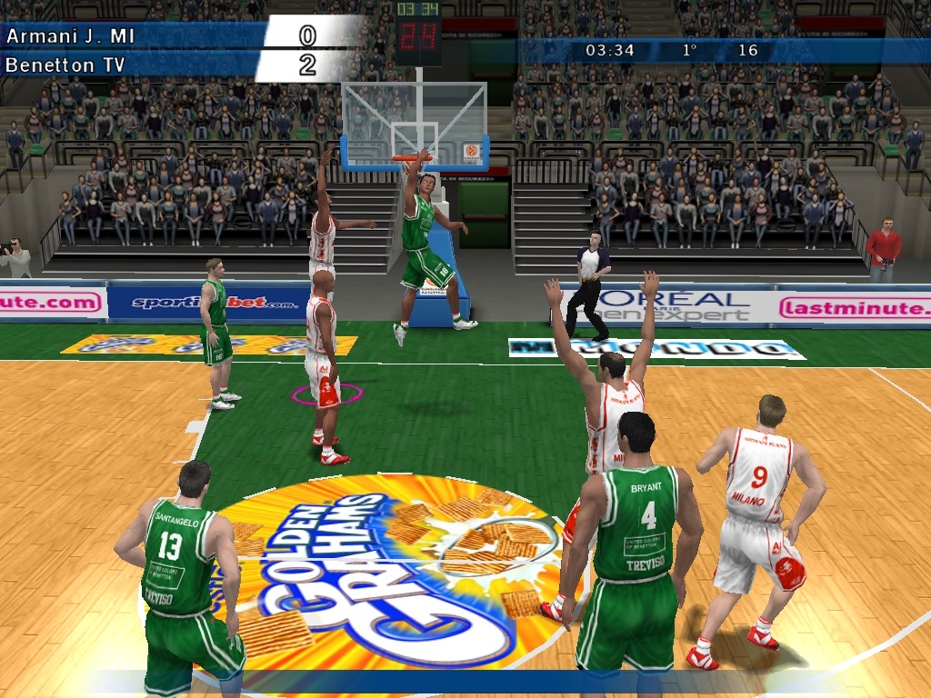 Скриншот из игры Euroleague Basketball под номером 1