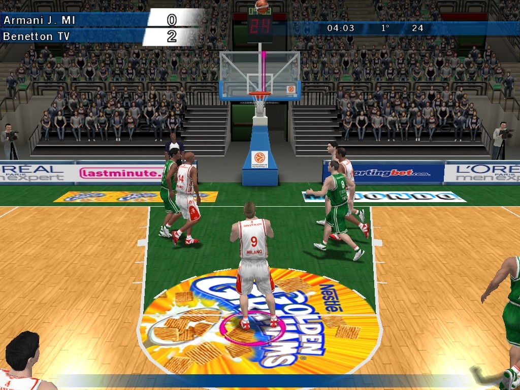 Скриншот из игры Euroleague Basketball под номером 2