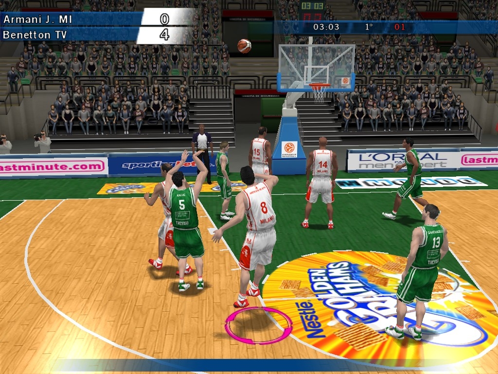 Скриншот из игры Euroleague Basketball под номером 6
